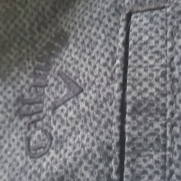 Callaway Shorts Mens Size 36 Blue Dotted Pattern Wallpaper Golf Flat Fro… - Picture 7 of 8